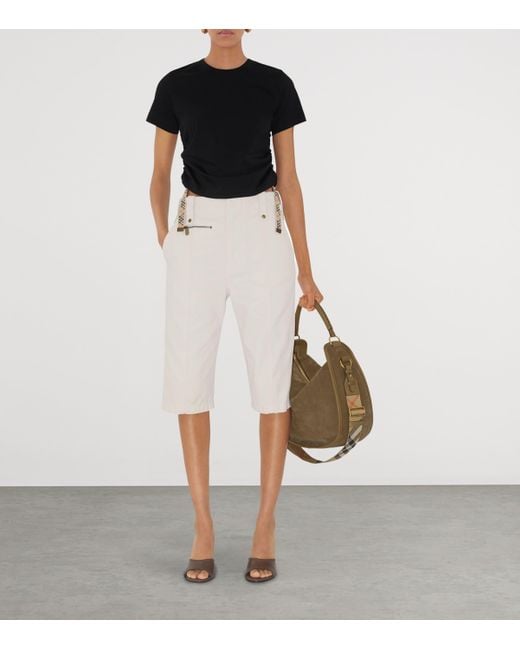Burberry Black Cotton Festival T-Shirt