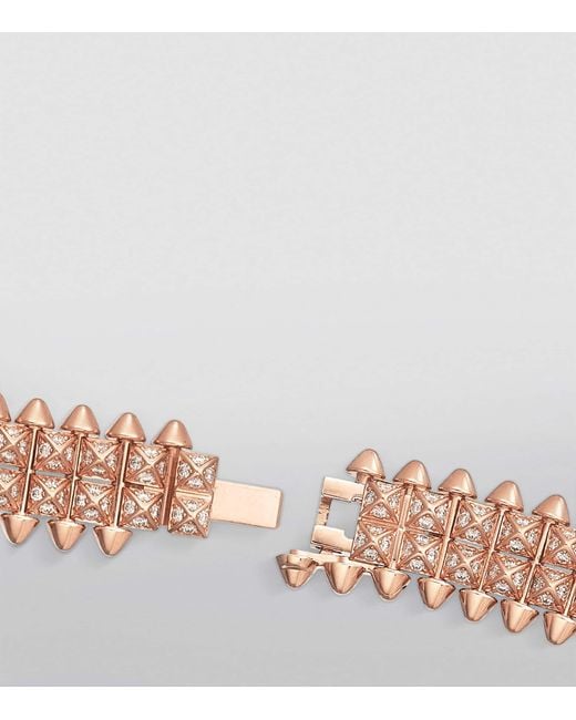 Cartier White And Diamond Clash De Bracelet