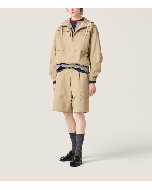 Miu Miu Natural Ripstop Jacket