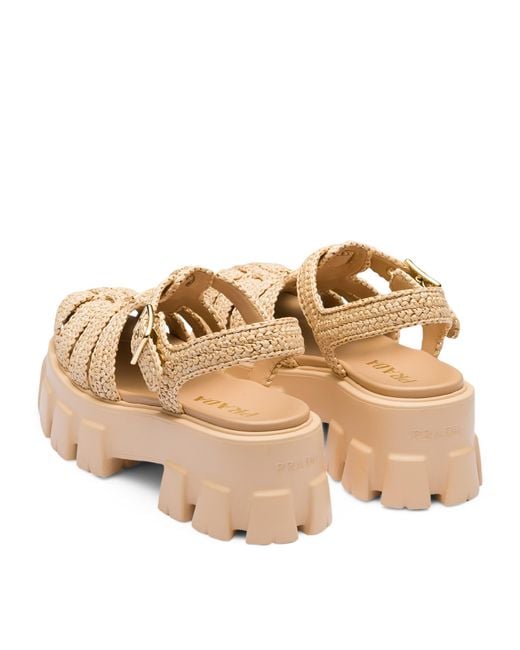 Prada Natural Sandali