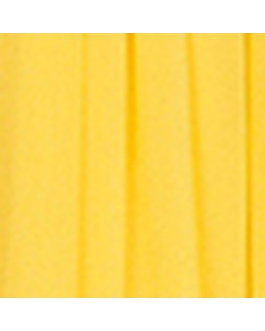Dolce & Gabbana Yellow Silk Halterneck Maxi Dress