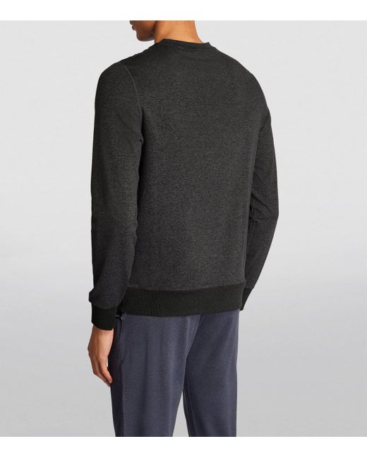 vuori Black Ponto Sweatshirt for men