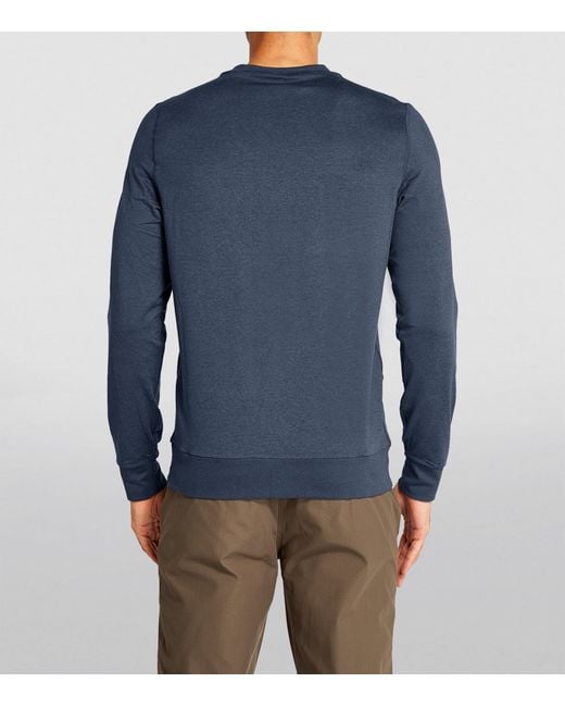 vuori Blue Ponto Sweatshirt for men
