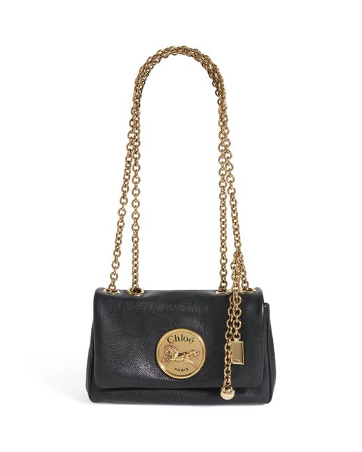 Chloé White Small Leather Heritage Shoulder Bag