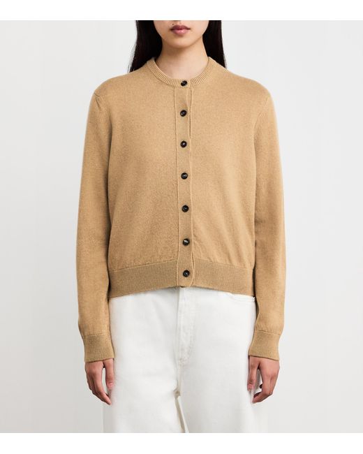 Johnstons Natural Cashmere Classic Cardigan