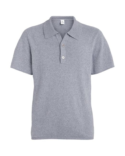 Won Hundred Gray Knitted Jonas Polo Shirt for men