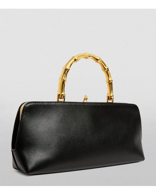 Jil Sander Black Small Leather Goji Top-handle Bag