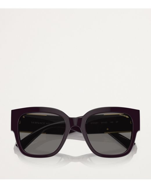 Versace Gray Acetate Ve4437U Medusa Sunglasses