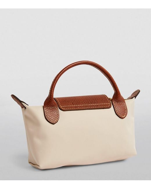 Longchamp Brown Le Pliage Original Pouch
