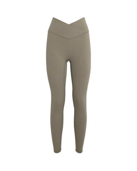 ADANOLA Green Ultimate Wrap Over Leggings