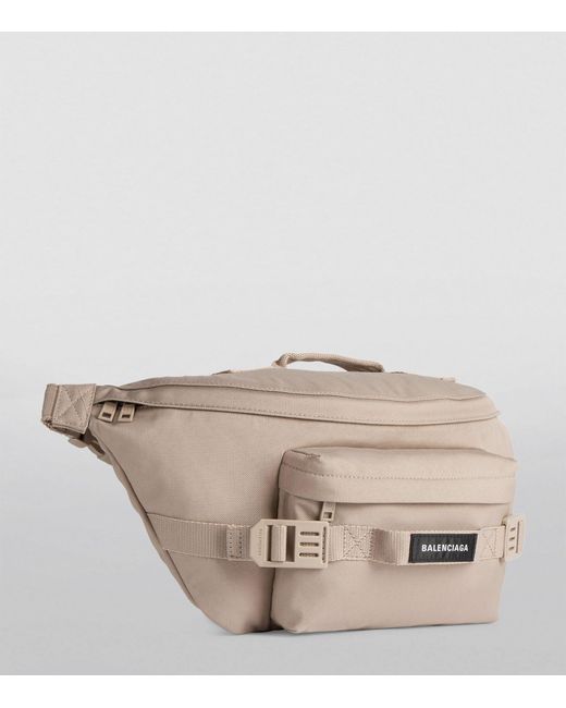Balenciaga Brown Large Army Belt Bag for men