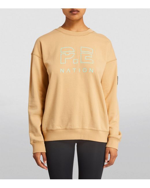P.E Nation Natural Heads Up Sweatshirt