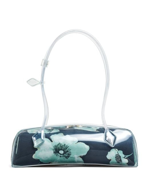 Alaïa White Medium Le Teckel Shoulder Bag
