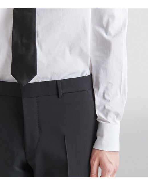 Prada Black Wool-Mohair Blazer for men
