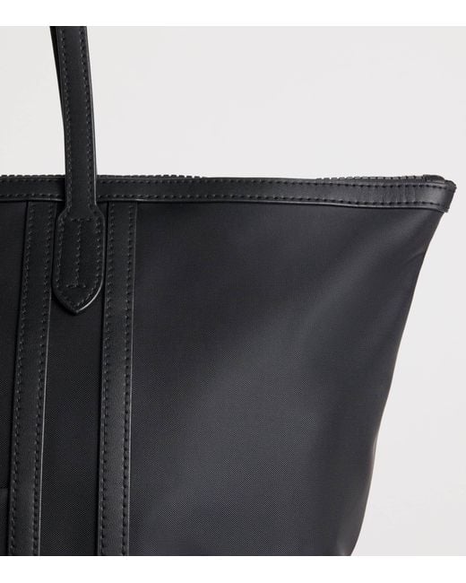Harrods Black Nylon Jetsetter Tote Bag