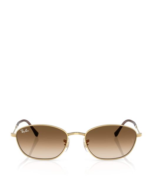 Ray-Ban Natural Rb3749 Irregular Sunglasses