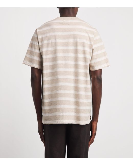 Oliver Spencer White Cotton Box T-Shirt for men