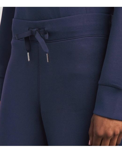 Spanx Blue Airessentials Wide-Leg Sweatpants