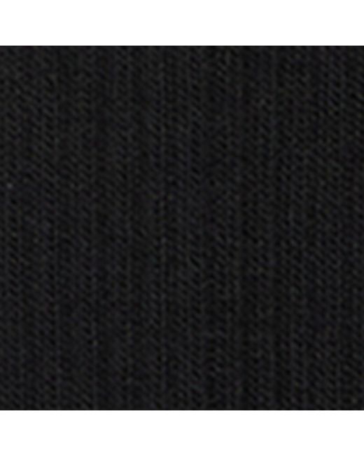 Balenciaga Black Cotton-blend Logo Socks for men