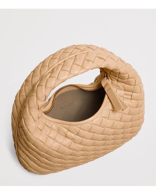 Bottega Veneta Brown Mini Leather Veneta Shoulder Bag
