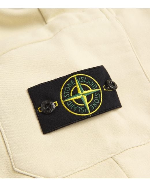 Stone Island Natural Fleece Sweatpants for men