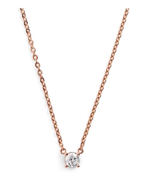 Harrods Metallic And Diamond Necklace