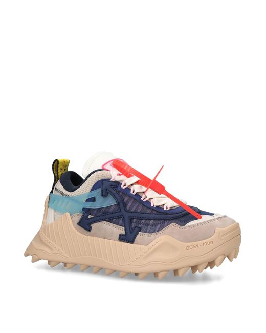 Off-White c/o Virgil Abloh Natural Odsy 1000 Low-top Sneakers