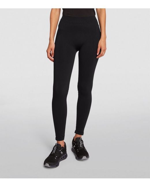 Falke Black Seamless Shaping Leggings