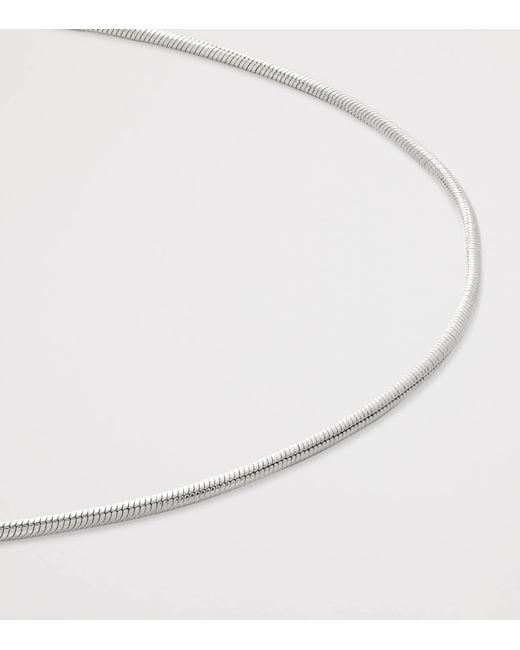 Monica Vinader Natural Sterling Chain Necklace