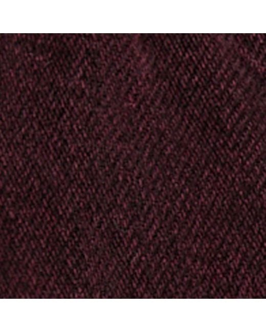 Rag & Bone Purple Logan Mid-Rise Wide Jeans