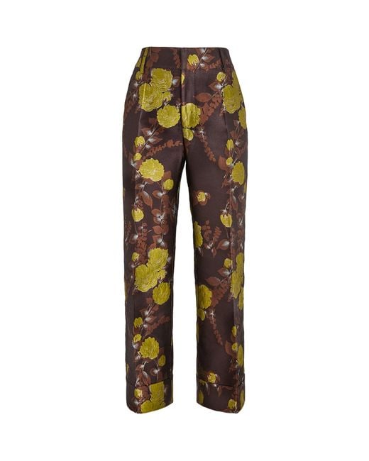 LaDoubleJ Brown Cropped Hendrix Trousers