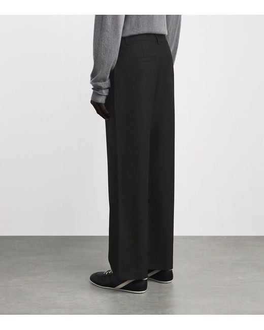 Represent Gray Straight Tailored Trousers for men