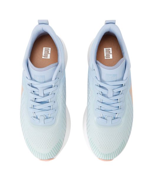 Fitflop Blue Mesh Running Sneakers