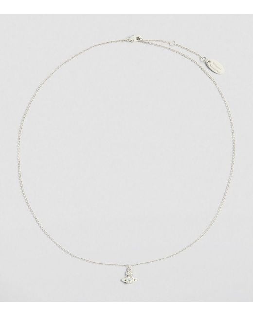 Vivienne Westwood White London Orb Necklace for men