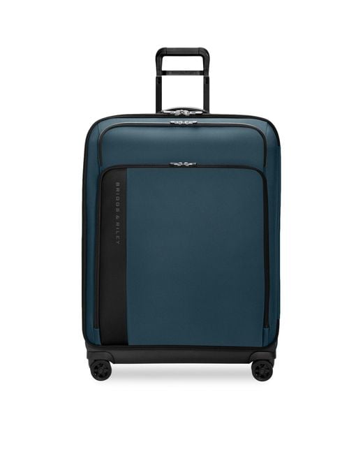 Briggs & Riley Blue Large Zdx Expandable Spinner Suitcase