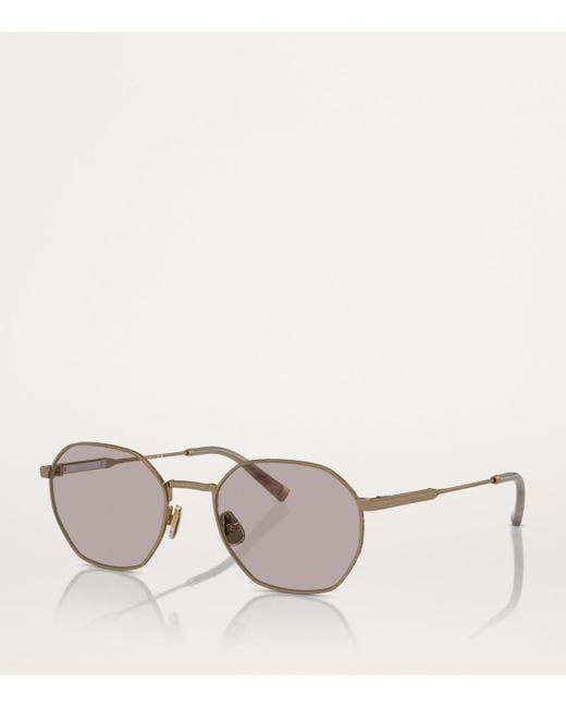 Brunello Cucinelli Gray Titanium Bc2003St Sunglasses
