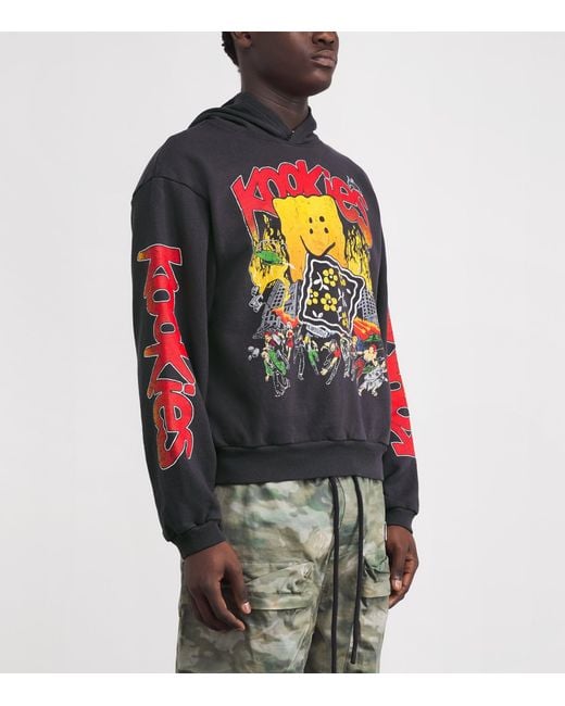 Kapital Gray Graphic Peckish Sweater for men