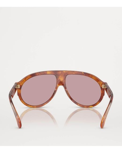 Moncler Brown Acetate Fhaite Me6001 Sunglasses