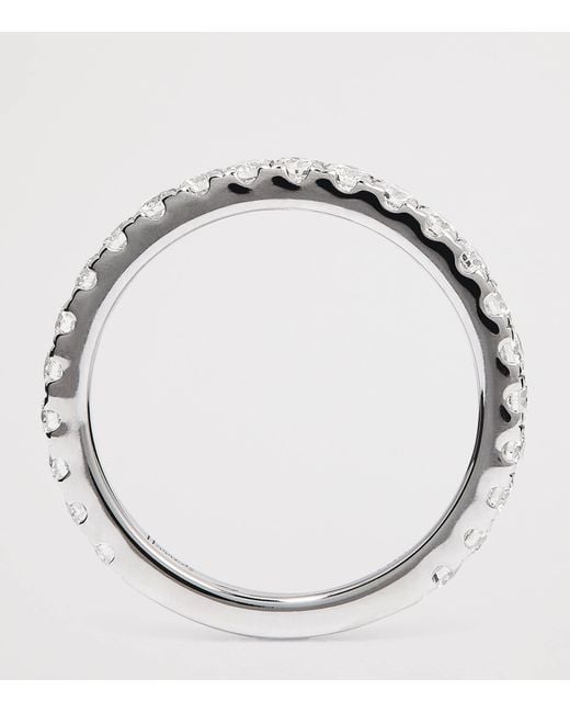 Harrods Metallic And Diamond Eternity Ring