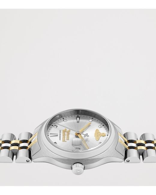 Vivienne Westwood Metallic Stainless Steel Little Camberwell Watch