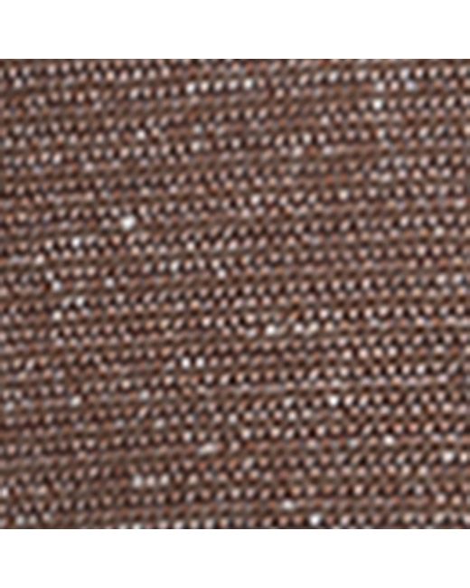 Boss Brown Cotton-Linen-Silk T-Shirt for men
