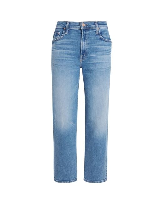 Mother Blue The Newbie Ankle Jeans