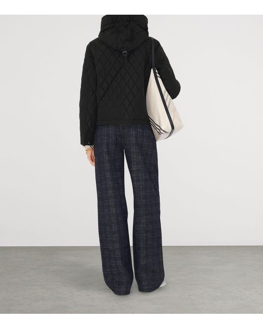 Burberry Black Hooded Field Jacket