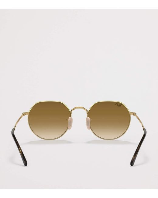 Ray-Ban Metallic Irregular Jack Sunglasses
