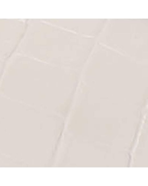 Kurt Geiger White Croc-Embossed Leather Alton Loafers for men