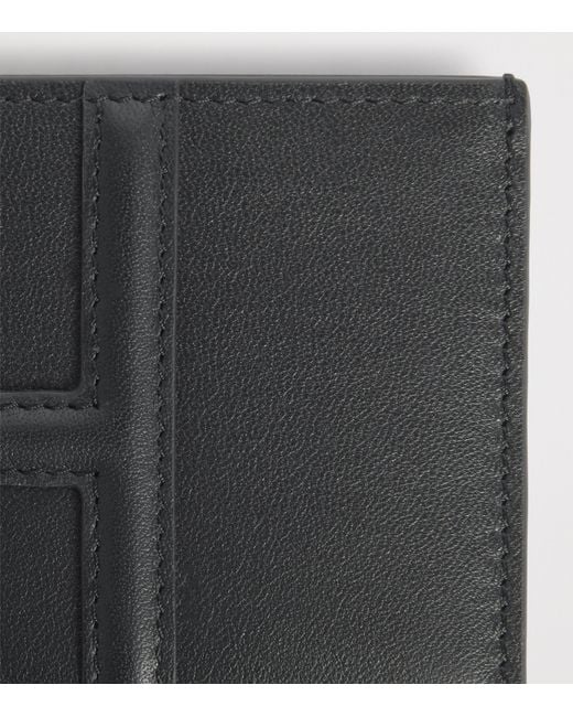 Harrods Black Leather Card Holder