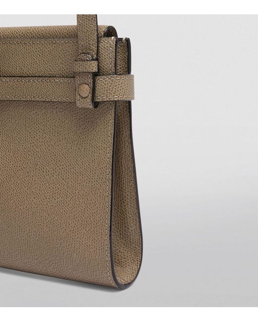 Leather Brera Crossbody Micro Bag