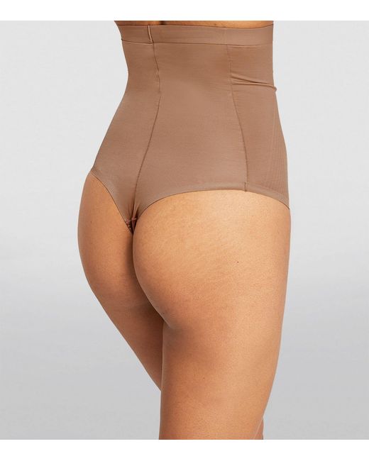 Spanx Brown Invisible Shaping High-waist Thong