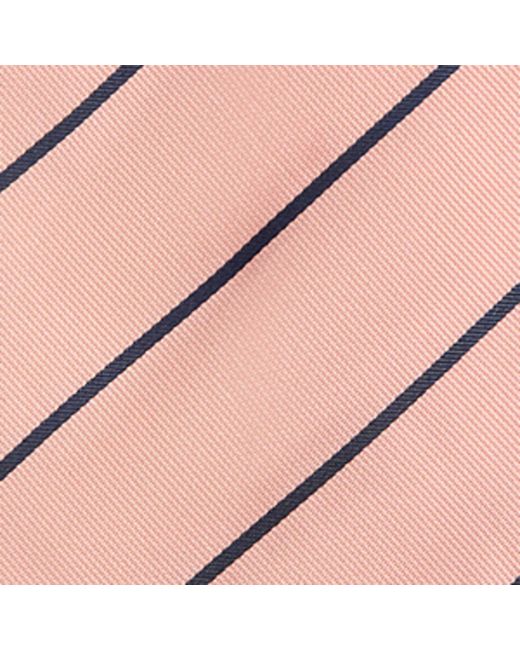 Dunhill Pink Mulberry Silk Stripe Tie for men