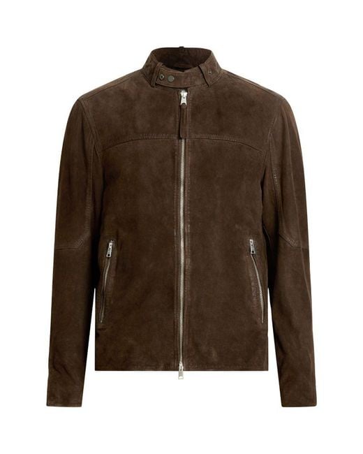 ジャケット・アウター ALLSAINTS Cora Suede Bomber Jacket M ALLSAINTS Cora Suede Bomber Jacket | endource